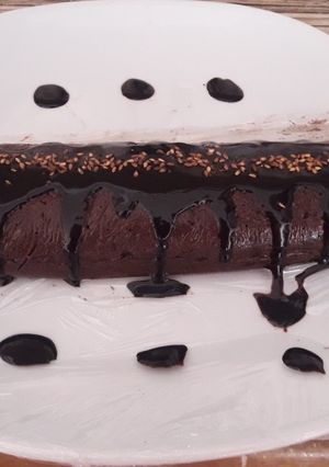 عکسی از دستور کیک شکلاتی یخچالی بسیار خوشمزه