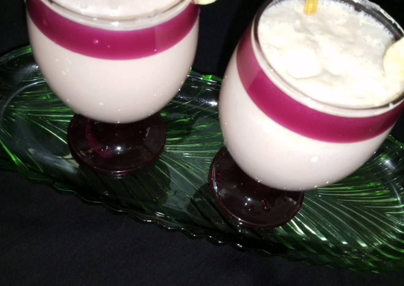 Banana cheeko milkshake