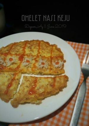 Foto resep Omelet Nasi Keju ala Mella Soeboeh