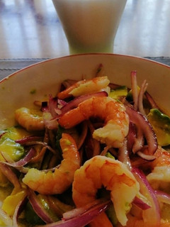 Una foto de Ceviche de Camarones