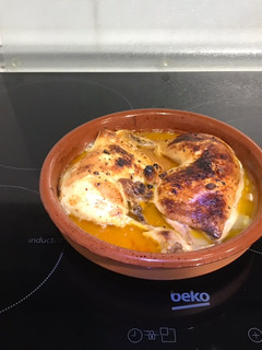 Una foto de Pollo horno salsa chilli dulce + mostaza miel GM