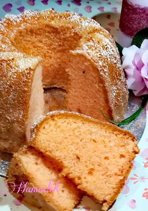 A picture of Orange cake.
