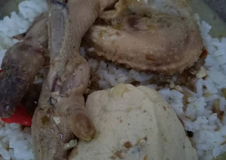 Kari ayam dan tahu