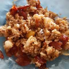 Nasi goreng pontianak/nasi goreng konchiang #jackcumi রেসিপির প্রধান ছবি