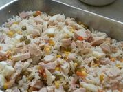 Una foto de salpicon de arroz