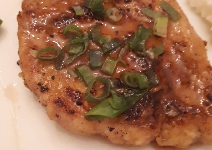 Honey Garlic Porkchops