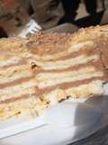 Torta helada con galletas María