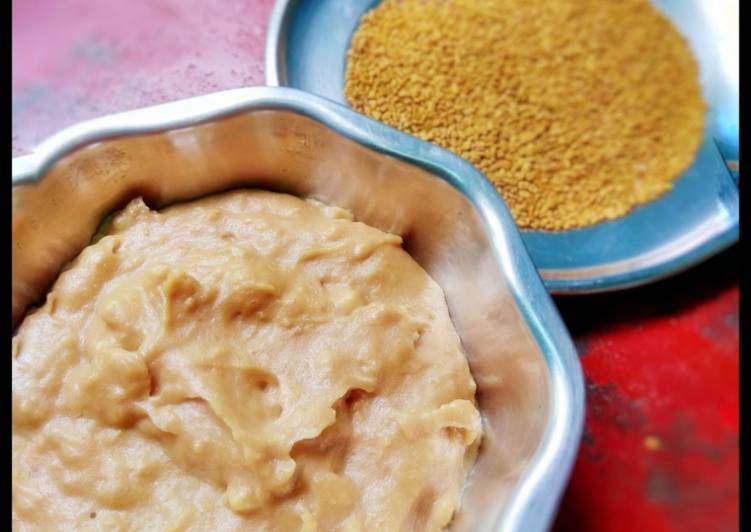 Recipe of Homemade Vendhaya Kali | Fenugreek Balls