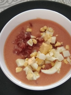 Una foto de Salmorejo caprichoso
