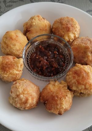 Foto resep Stuffed Mushroom Balls