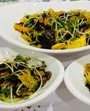 Món chay 🌱🍃: Salad Rau mầm Rong biển tẩm gia vị 🌱