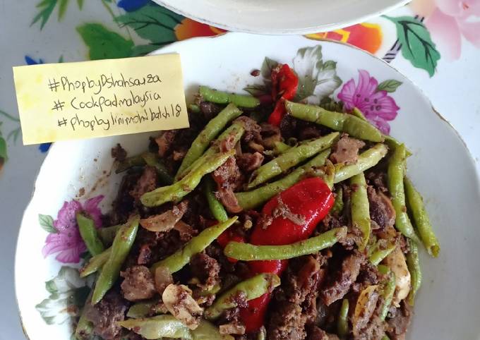 Resipi Kacang Masak Hati Dan Pedal Ayam Phopbylinimohd Batch18 Oleh Dshah Sauza Cookpad