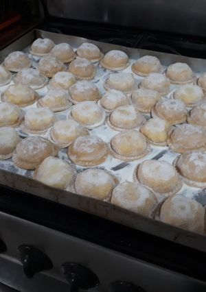 Una foto de Sorrentinos de muzzarella y jamón
