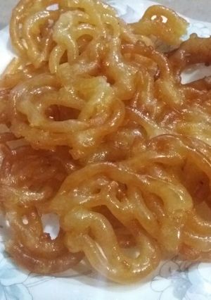 A picture of Jalebis.