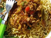 Gambar resep mie ayam jinten