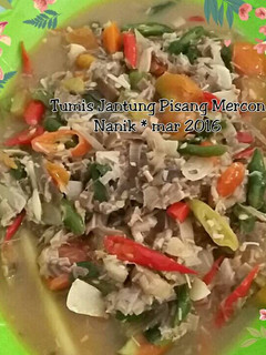 Foto resep Tumis Jantung Pisang Mercon