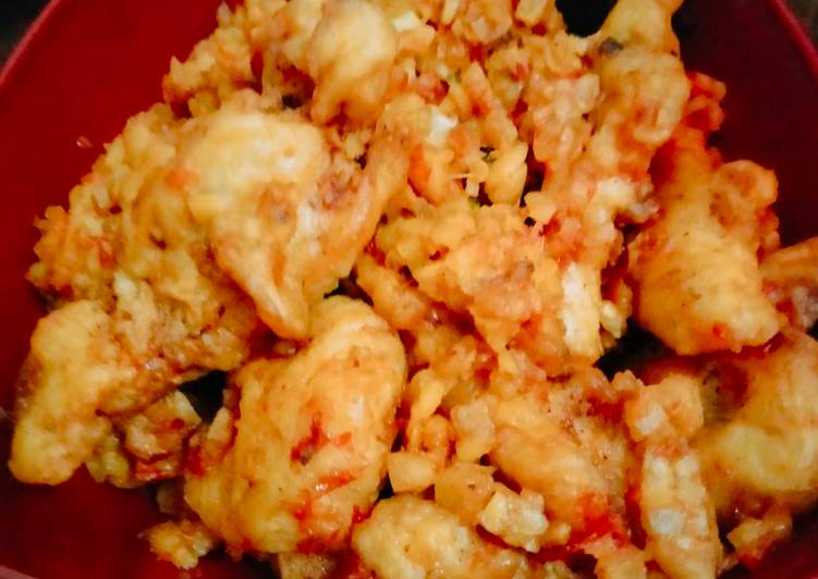 Orek Tempe Ayam Woku Kering Ala Tichan