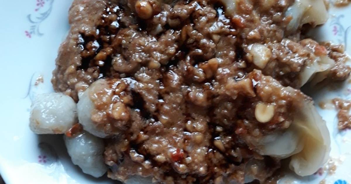 456 resep  saos kacang siomay  enak dan sederhana Cookpad