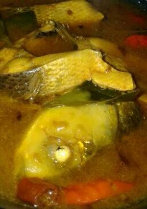 Foto resep Ikan Bandeng Kuah Kuning Asam Pedas