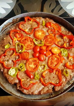 A picture of Thaal kabab.