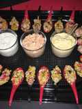 Petites cuillères Salade croquante au Blé