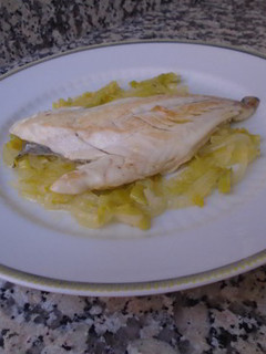 Una foto de Dorada al limón