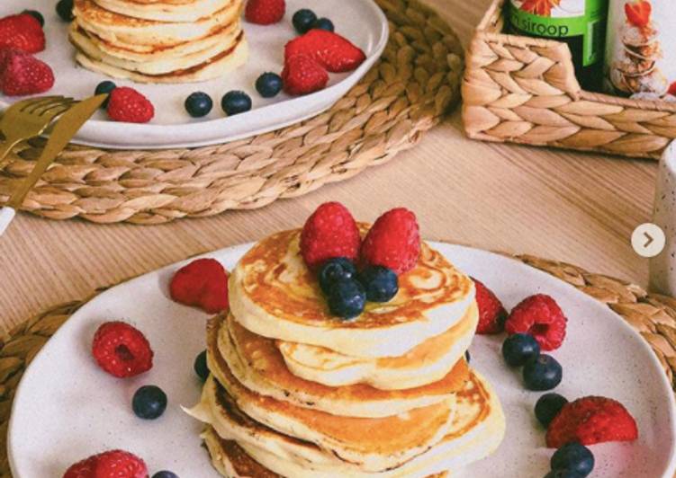 Simple Way to Prepare Super Quick Homemade Pancakes