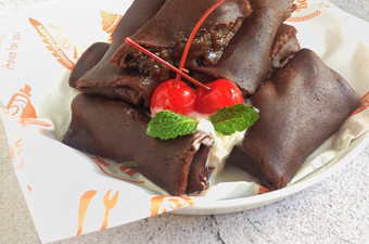 Bagaimana Membuat Dadar Gulung Coklat (Isian Selai Kulit Pisang) Irit Untuk Jualan