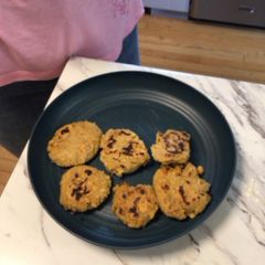 A picture of Chickpea Fritters.