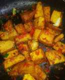Peppered tofu(Awara)