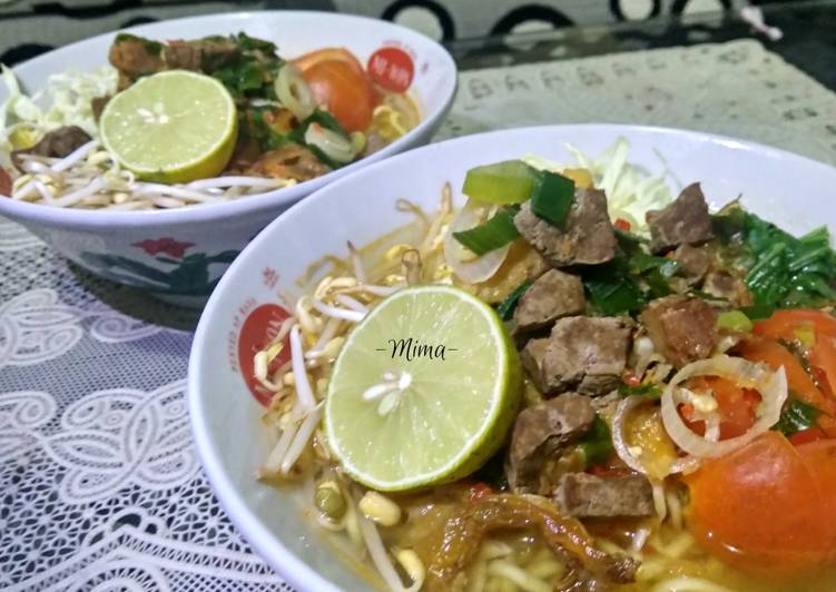 2. Soto Mie Hati Kuah Pedas