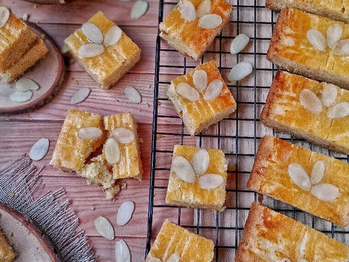 Langkah Mudah untuk Membikin Resep Boterkoek -- Dutch Butter Cake 1 telur yang Sempurna Anti Ribet, Mantap