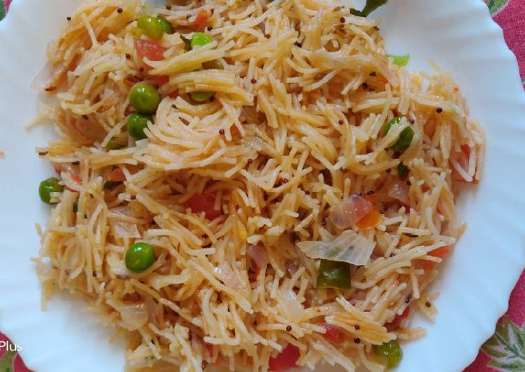 Recipe of Homemade Vermicelli upma