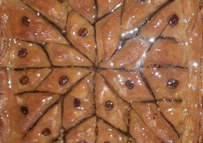 Baklawa aux amande