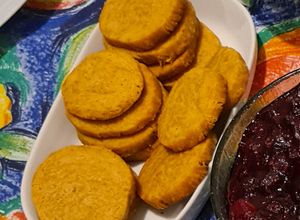 Una foto de Galletas de parmesano y chipotle para el aperitivo