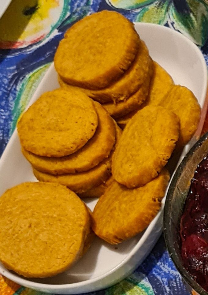 Una foto de Galletas de parmesano y chipotle para el aperitivo