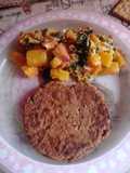 Salteado de Kale y Calabaza