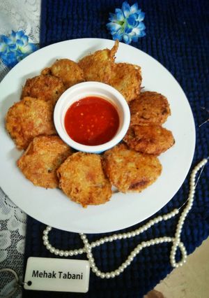 A picture of Aloo Qeema Cutlets.