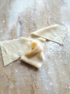 A picture of Homemade Strudel dough.