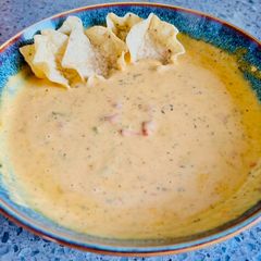 A picture of Crockpot Queso Dip.