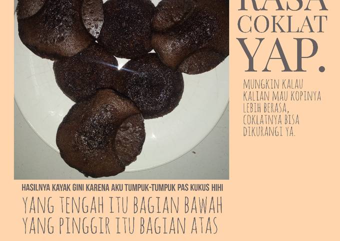 Resep Brownies Cup Kukus Chocoffee, Enak Banget