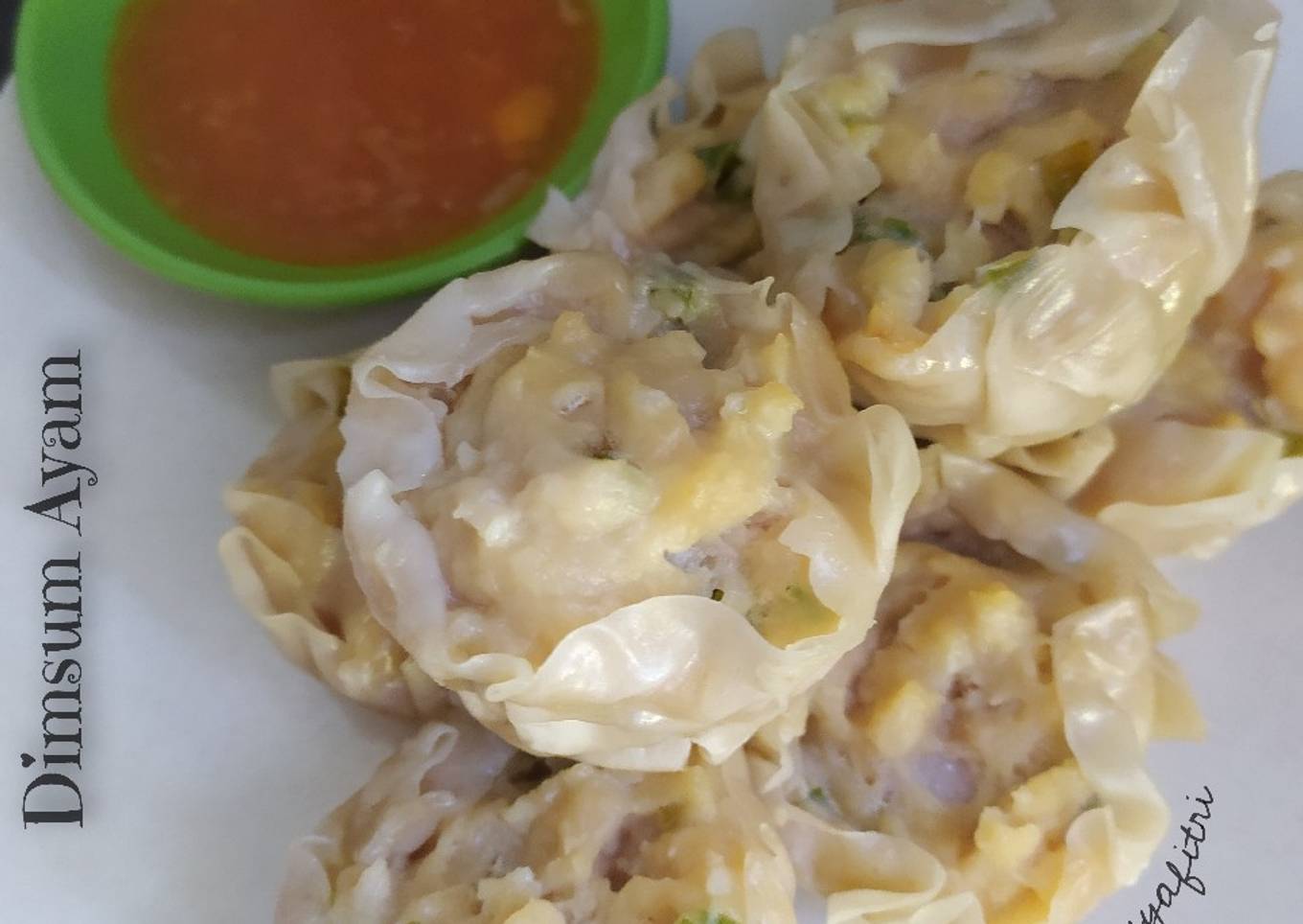 Dimsum Ayam (Saos Pedas)