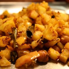 A picture of Apple Khichdi / Vrat Special.