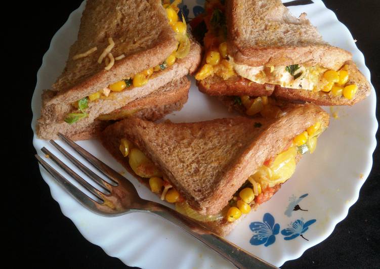 Corn wrap bread