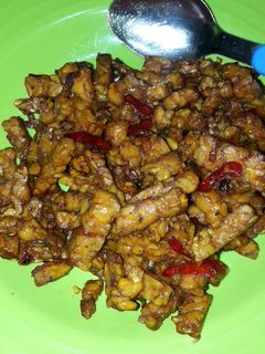 Foto resep Oreg Tempe Pedas Manis