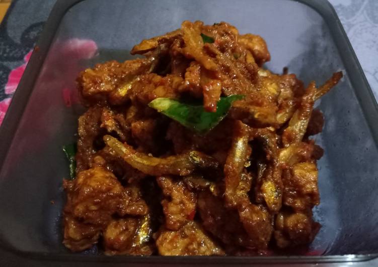 Sambal goreng tempe teri