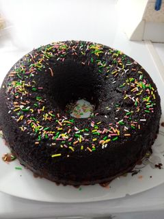 عکسی از دستور کیک خیس شکلاتی 😋