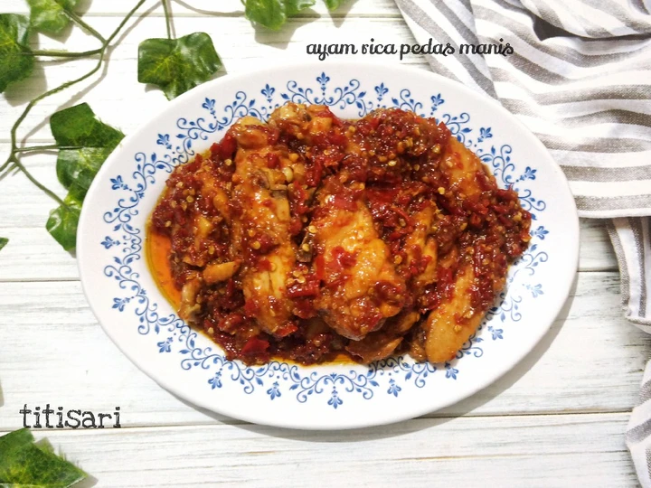 Langkah Mudah untuk Menyiapkan Resep Ayam Rica Pedas Manis yang Lezat Sekali Anti Ribet, Sempurna