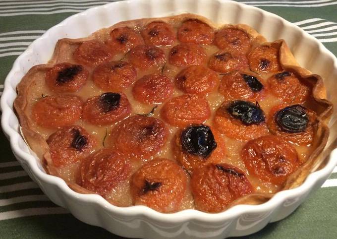 Simple Way to Make Tarte aux abricots