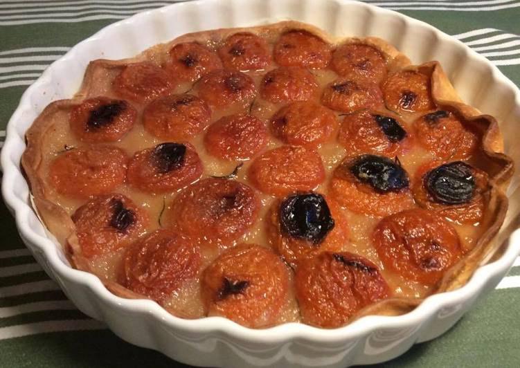 Tarte aux abricots